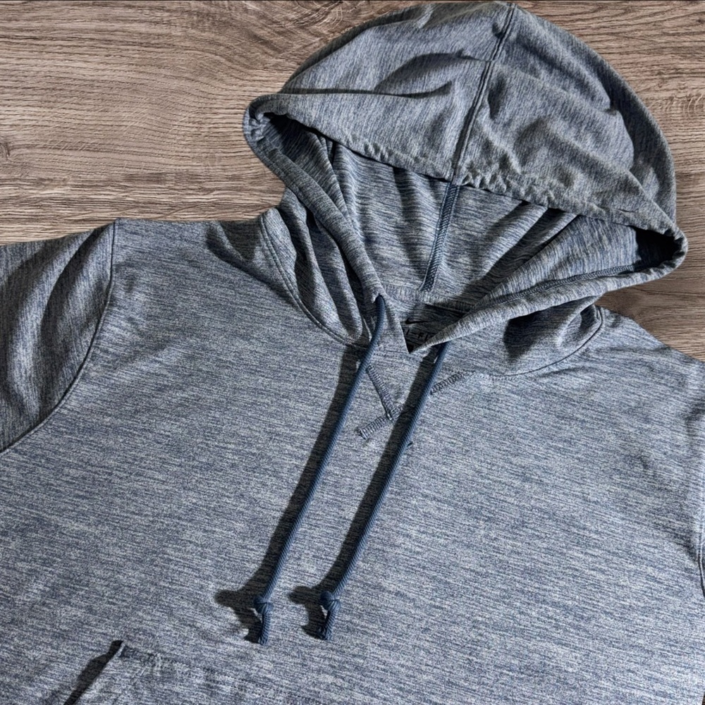 Nike Dri Fir Cropped‎ Women's Blue Thin Athletic Hoodie